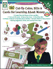 Money Math Manipulatives (coins, bills) Teacher Supplies