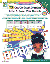 Math Manipulatives Number Line, Base-Ten Teaching Supplies