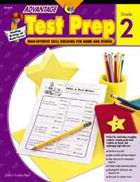 Test Prep/Preparation / Practice for Standardized Tests in Reading, Writing, Math, Language Arts for Second Grade