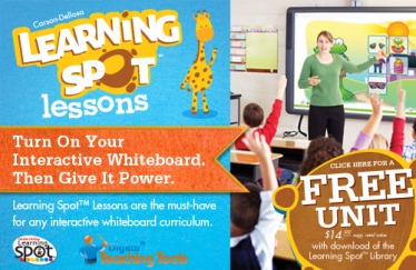 Free Interactive Whiteboard Unit Learning Spot Lessons