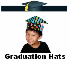 graduation hats, graduation crowns