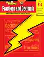 Math Educational Materials Fractions and Decimals