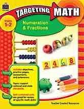 Numeration & Fractions Math Teaching Supplies First - Second Grade