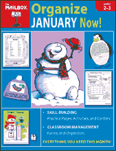 Second - Third Grade Organize January Now Teaching Resources