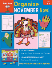 second - third grade organize november now teaching supplies
