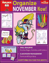 preschool organize november now educational materials