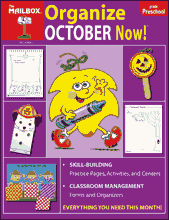 preschool organize october now teaching resource book