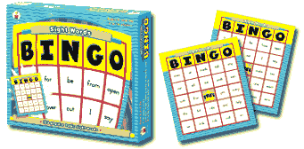 sight words bingo game