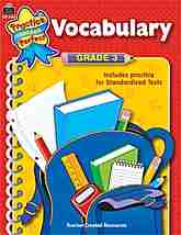 Vocabulary Language Arts Teacher Materials